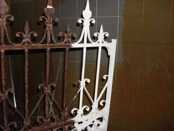 Décapage d'objet en métal Le Vigan