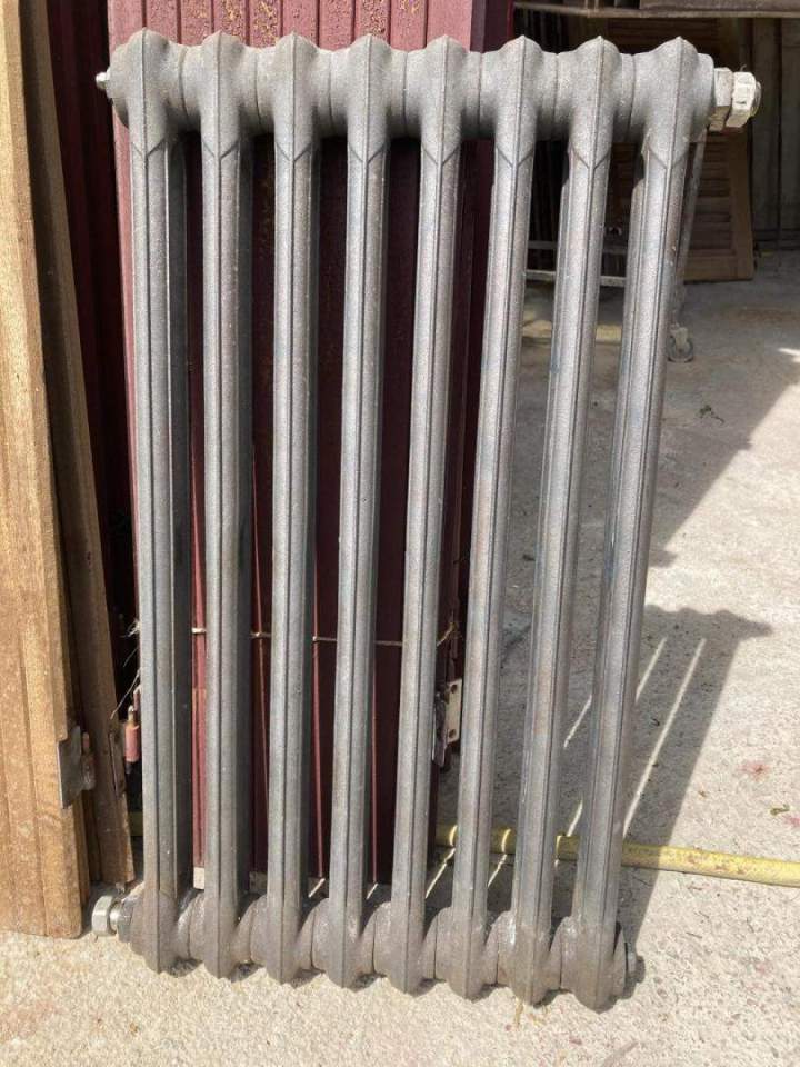 Radiateur après décapage Le Vigan
