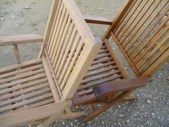 Remise à neuf de chaises en bois Le Vigan